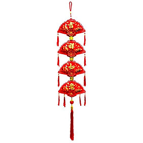 Mua Dây Treo Hình Quạt Trang Trí Tết
