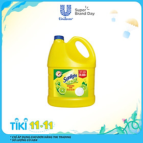 Nước Rửa Chén Sunlight Chanh Công Nghệ Mới Dạng Chai