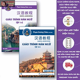 Download sách Sách - Combo Giáo Trình Hán ngữ 1 + 2 và Giáo Trình Hán ngữ 3 + 4 - Phiên Bản Mới - Sách Tự Học HSK 4 - Phạm Dương Châu (kèm Audio)