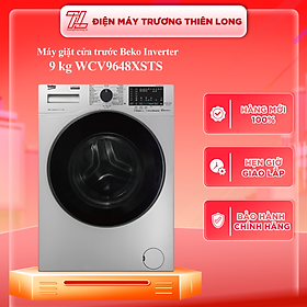 WCV9648XSTS - Máy giặt cửa trước Beko Inverter 9 kg WCV9648XSTS - Hàng chính hãng