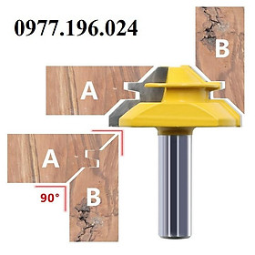 Mua Mũi phay gỗ ghép góc vuông cốt 12ly7 hợp kim chuẩn loại tốt