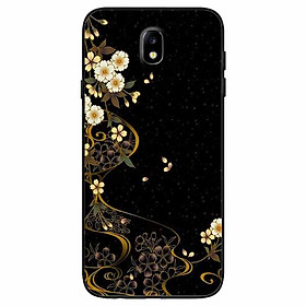 Ốp lưng dành cho Samsung J7 Pro mẫu Hoa Văn Hoa Trắng