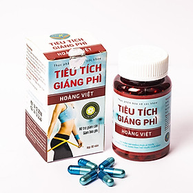 Thực Phẩm Bảo Vệ Sức Khỏe Tiêu Tích Giáng Phì, Hỗ Trợ Giảm Cân, Hạ Mỡ Máu, Gan Nhiễm Mỡ (Lọ 90 viên)