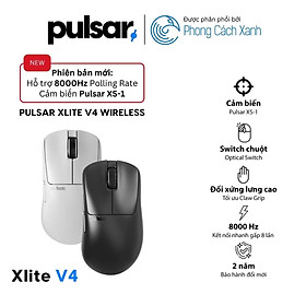 Mua Chuột không dây siêu nhẹ Pulsar Xlite V4 (Hỗ trợ 8K Polling Rate) - Hàng Chính Hãng