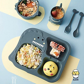 [SP mới-Tặng 1 món trang sức bất kỳ]Khay và cốc đựng đồ ăn, kích thích khả năng ăn uống của trẻ
