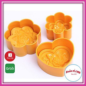 Mua Khuôn hoa và khuôn trái tim Việt Nhật làm xôi  bánh  tiện dụng (MS: 5750 – 5753 -5752) – Buôn rẻ 01406