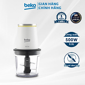 Mua Máy Xay Thịt BEKO 0 5L Với 2 Lưỡi Dao Kép Chất Liệu INOX Cao Cấp  Dễ Dàng Vệ Sinh  An Toàn Cho Người Dùng - CHP7504W - Hàng Chính Hãng