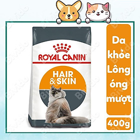 Thức ăn mèo Royal Canin Hair & Skin giúp lông mượt da khỏe túi 400g - Bivido