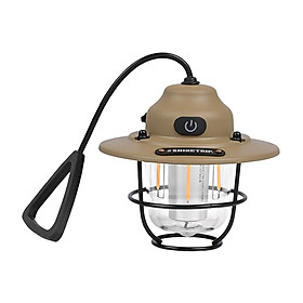 LED Camping Lantern Dimmable Rechargeable Tent Lamp for Indoor BBQ Traveling