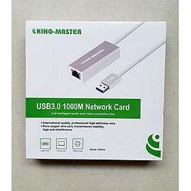 Mua Cáp Chuyển Đổi USB 3.0 To Lan - USB Sang Lan 1000 Mbps KingMaster KM006 - Hàng nhập khẩu