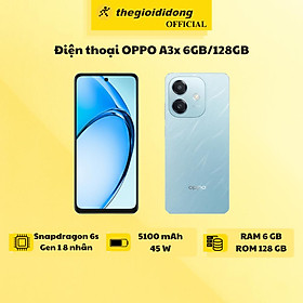 Mua Điện thoại OPPO A3x 6GB/128GB - Hàng Chính Hãng