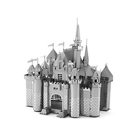 Mô Hình 3D Kim Loại Lắp Ráp Lâu Đài Công Chúa [Chưa lắp] - Mô Hình Sưu Tầm, Mô Hình Trang Trí, Quà Tặng Mô Hình
