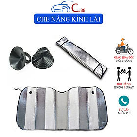 Tấm Che Nắng Kính Lái Ô Tô Tráng Bạc Hai Mặt Cao Cấp 13