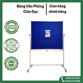 Bảng Ghim Di Động 2 Mặt Kích Thước 120x240cm Tặng Hộp Đinh Ghim Nhiều Màu