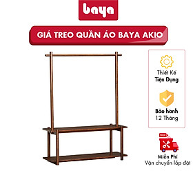 Mua Giá Treo Quần Áo Phong Cách Nhật Bản BAYA AKIO Thiết Kế Độc Đáo Mang Nét Sang Trọng Và Thanh Lịch Với Chất Liệu Gỗ Óc Chó Cao Cấp 1099911