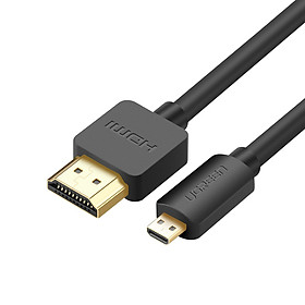 Cáp chuyển Micro HDMI Type D sang HDMI Type A Dài 2M UGREEN HD127 30103 - Hàng chính hãng