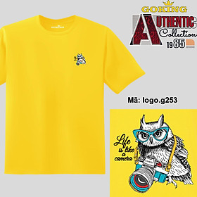Life is like a camera, mã logo.g253. Hãy tỏa sáng như kim cương, qua chiếc áo thun Goking siêu hot cho nam nữ trẻ em, áo phông cặp đôi, gia đình, đội nhóm
