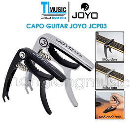Capo guitar cao cấp JOYO JCP03 dùng cho đàn Ukulele, Guitar Acoustic và electric - Hàng chính hãng
