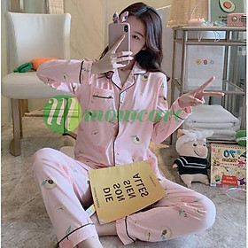 Pijama bầu ĐÀO HỒNG - Đồ bộ sau sinh và cho con bú ti ẢNH THẬT Quần áo ngủ thời trang mặc nhà cho mẹ đẹp giá rẻ Bigsize