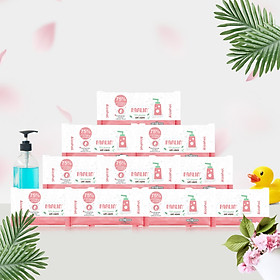 Combo 8 Gói Khăn Giấy Ướt Có Cồn Diệt Khuẩn FARLIN - 30 Tấm