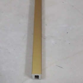 Mua Nẹp nhôm U5  nẹp nhôm chữ u  nẹp trang trí  nẹp trần  nẹp vách  nẹp gỗ  vật liệu xây dựng dễ thi công - vàng mờ