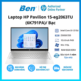 Mua Laptop HP Pavilion 15-eg2063TU (6K791PA) (i3-1215U | 8GB | 256GB | Intel UHD Graphics | 15.6  FHD | Win 11) Hàng chính hãng