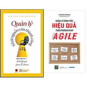 Download sách Combo Sách Quản Lý Công Việc Hiệu Quả Theo Phương Pháp Của Agile+Quản lý – Khởi Nguồn Của Thành Công