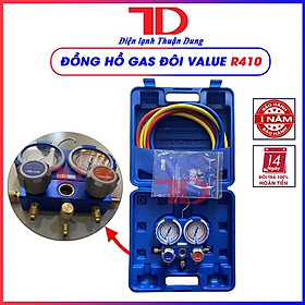 Đồng hồ đo áp suất gas máy lạnh VALUE R410 hàng chính hãng