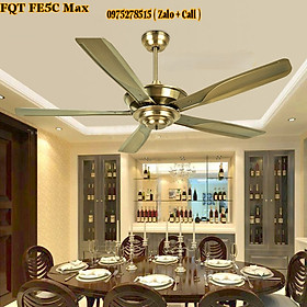 Mua Quạt Trần Không Đèn Cánh Thép  Có 6 Cấp Độ Gió  Công Suất 90W  Động Cơ Lõi Đồng