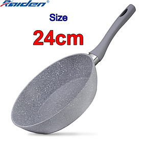 Mua Chảo chống dính vân đá Greencook GCP01 - GCP02 nhiều size dùng được trên bếp gas  bếp hồng ngoại  bếp từ - Hàng chính hãng