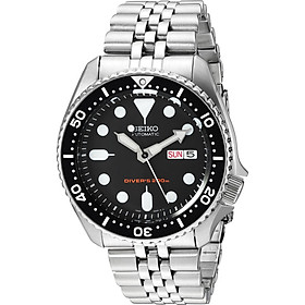 SEIKO Men's Black Boy automatic diver's watch SKX007K2
