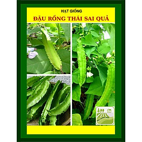 Mua 10 gram - Hạt Giống Đậu rồng Thái Sai Trái  Đặc Ruột