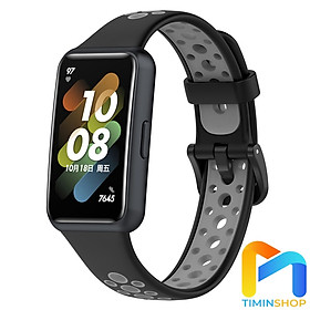 Dây đeo cho Huawei Band 7 thể thao 2 màu (DB7)