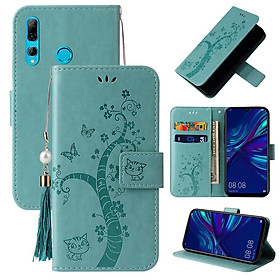 Ốp lưng điện thoại dạng ví da lật có ngăn đựng thẻ cho Huawei Honor 9X Pro 9C 9S 20 Lite 10 Lite 8A