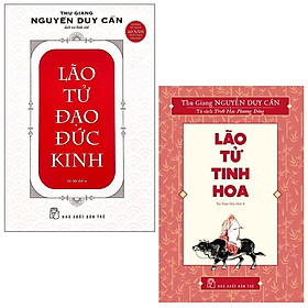 Combo Lão Tử Tinh Hoa và Lão Tử Đạo Đức Kinh ( Tái bản)