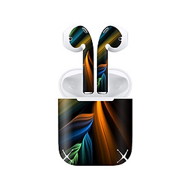 Mua Miếng dán skin chống bẩn cho tai nghe AirPods in hình thiết kế - atk016 (bản không dây 1 và 2