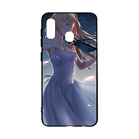 Ốp lưng kính cường lực cho Samsung Galaxy A20 in hình 3D - mẫu 29