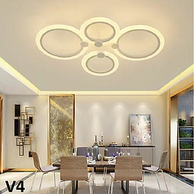 Mua Đèn led ốp trần  đèn trần trang trí phòng ngủ  phòng khách mẫu v4