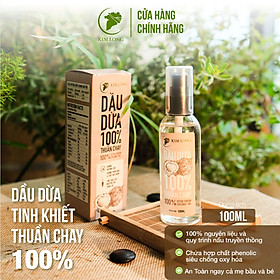 Dầu Dừa Truyền Thống Kim Long Tinh Khiết Thuần Chay, Hỗ Trợ Dưỡng Da, Dưỡng Tóc, Dưỡng Môi Từ 100ml Đến 1000ml