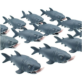 Mô hình cá mập ăn thịt độc đáo - Đồ trang trí an toàn thân thiện cho bé