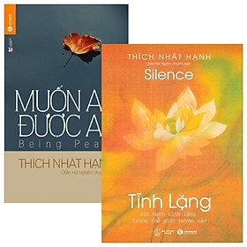 [Download Sách] Combo Muốn An Được An + Tĩnh Lặng - Sức Mạnh Tĩnh Lặng Trong Thế Giới Huyền Ảo (Bộ 2 Cuốn)