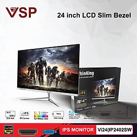 Mua Màn hình LCD IPS VSP ThinKing 24inch tràn viền Slim Bezel Vi24 (IP2402SW/B) - Hàng chính hãng