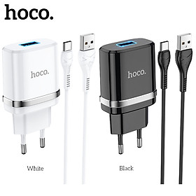 Mua Bộ Cóc Và Dây Sạc N1 Cổng Type-C 2.4A Dây Dài 1m Hàng Nhập Khẩu