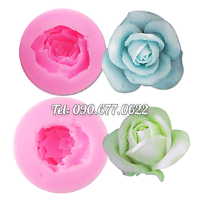 Mua Khuôn silicone làm rau câu nụ hồng nghiêng - Mã số 1339
