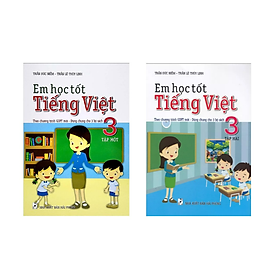 Sách - Combo Em Học Tốt Tiếng Việt 3 - Tập 1 + 2 ( Theo chương trình GDPT mới )