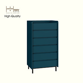 Mua  Happy Home Furniture  LAVIA  Tủ lưu trữ 6 ngăn kéo - Chân sắt  63cm x 45cm x 116cm ( DxRxC)  THK_155