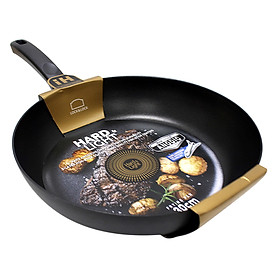 Chảo Lock&Lock Cookplus Hard&Light W/Coating Inside Okitsumo LHB2303OK-IH (30cm) - Đen