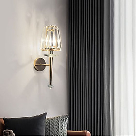 Đèn tường LYSNO pha lê cao cấp trang trí nội thất hiện đại, sang trọng