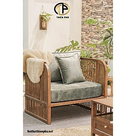 Mua Sofa Indochine đơn gỗ Sồi - Sofa Vintage