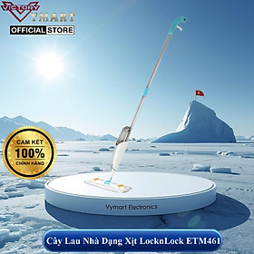 Cây Lau Nhà Dạng Đứng Lock&Lock ETM461 - Trắng Phối Màu 